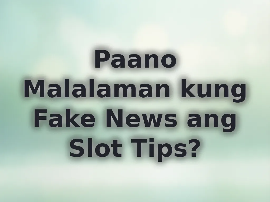 Pag-spot ng myths